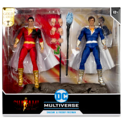 シャザム! ～神々の怒り～ マクファーレントイズ DC マルチバース 7インチ アクションフィギュア 2パック シャザム & フレディ・フリーマン