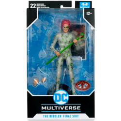バットマン フォーエヴァー マクファーレントイズ DC マルチバース 7インチ アクションフィギュア リドラー (ファイナルスーツ バージョン) (レッド・プラチナ・エディション)