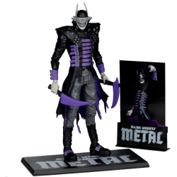 マクファーレントイズ DC マルチバース ゴールドラベル 7インチ アクションフィギュア 『ダークナイツ：メタル』  バットマン・フーラフス (ブラック&ホワイト アクセント・エディション)