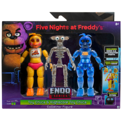 FNAF ファイブ・ナイツ・アット・フレディーズ ジャズウェア エンド・シリーズ 6インチ アクションフィギュア トイ・チカ & ハイスコア トイ・チカ