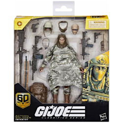 ハズブロ G.I.ジョー 60周年記念 クラシファイドシリーズ 6インチ アクションフィギュア デラックス パック アクションソルジャー インファントリー