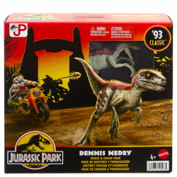 マテル ジュラシック・パーク ターゲット限定 1993 クラシック・コレクション フィギュアパック デニス・ネドリー トラック&チェイス パック 【パッケージダメージあり】