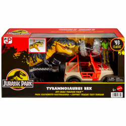 マテル ジュラシック・パーク ターゲット限定 1993 クラシック・コレクション フィギュア&ビークルセット ティラノサウルス・レックス オフロード・トラッカー パック
