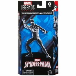 ハズブロ スパイダーマン 60周年記念 マーベルレジェンド 6インチ アクションフィギュア フューチャー・ファウンデーション スパイダーマン (ステルススーツ)