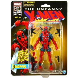 ハズブロ マーベル・コミックス 80周年記念 マーベルレジェンド レトロパッケージ 6インチ アクションフィギュア デッドプール