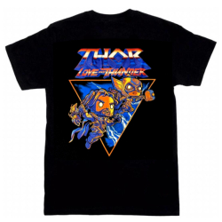 ソー / ラブ・アンド・サンダー ファンコ マーベル・コレクターコープス限定 ポップ! ティーズ ラブ&サンダー Tシャツ