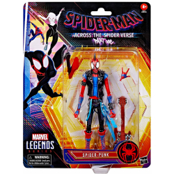 ハズブロ スパイダーマン：アクロス・ザ・スパイダーバース マーベルレジェンド 6インチ アクションフィギュア スパイダー・パンク