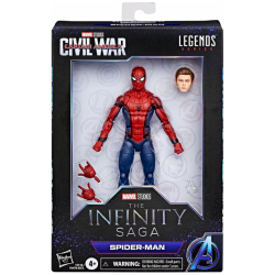 マーベルレジェンド インフィニティサーガ シビルウォー スパイダーマン 6インチ マーベルレジェンド インフィニティ・サーガ シビル・ウォー