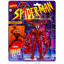 ハズブロ スパイダーマン マーベルレジェンド レトロパッケージ 6インチ アクションフィギュア カーネイジ