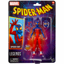 ハズブロ スパイダーマン マーベルレジェンド レトロパッケージ 6インチ アクションフィギュア スパイダーボーイ