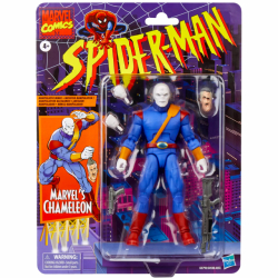 ハズブロ スパイダーマン マーベルレジェンド レトロパッケージ 6インチ アクションフィギュア カメレオン