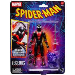 ハズブロ スパイダーマン マーベルレジェンド レトロパッケージ 6インチ アクションフィギュア アンキャニィ スパイダーマン (ナイトクローラー)
