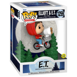 E.T. ファンコ ポップ! モーメントシリーズ ビニールフィギュア #1259 エリオット & ET イーティー 【パッケージダメージあり】