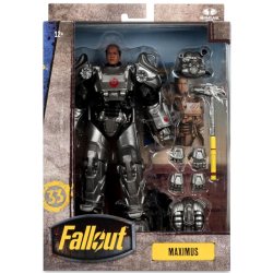 フォールアウト ドラマシリーズ マクファーレントイズ 7インチ デラックス アクションフィギュア マキシマス with パワーアーマー