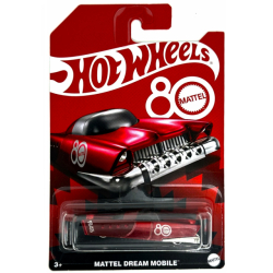 ホットウィール マテル 80周年記念 1/64スケール ダイキャストカー マテル・ドリームモービル