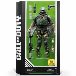 ジャズウェア CoD コール・オブ・デューティ “ヴォールト・エディション” 6.5インチ アクションフィギュア ゴースト (マンディブル・スキン)