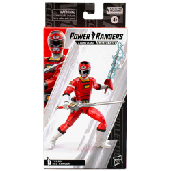 ハズブロ パワーレンジャー ライトニングコレクション 6インチ アクションフィギュア 『ターボ』 レッドレンジャー 【パッケージダメージあり】