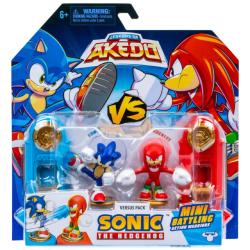 ソニック・ザ・ヘッジホッグ x レジェンド・オブ・アケド ミニ バトリング アクションフィギュア バーサス・パック (ソニック & ナックルズ)