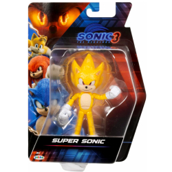 ソニック ザ•ムービー 3 スーパーソニックJakks フィギュア ソニック・ザ・ヘッジホッグ ソニック・ザ・ムービー3 スーパー