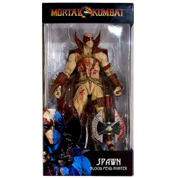 モータルコンバット マクファーレントイズ 7インチ アクションフィギュア スポーン (ブラッディ バリアント)