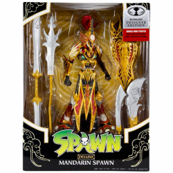 マクファーレントイズ スポーン ゲームストップ限定 デザイナーエディション 7インチ デラックス アクションフィギュア マンダリン スポーン