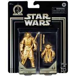 スター・ウォーズ 2019 スカイウォーカー サーガ コメモラティブエディション 3.75インチ ベーシックフィギュア ゴールドカラー 2パック ヨーダ & ダース・モール