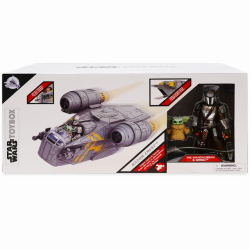 スター・ウォーズ / ザ・マンダロリアン 2021 USディズニーストア限定 トイボックス アクションフィギュア デラックスパック マンダロリアン & グローグー with レイザー・クレスト 【パッケージダメージあり】