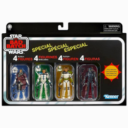 スター・ウォーズ 2022 ヴィンテージコレクション 3.75インチ ベーシックフィギュア スペシャル 4パック バッド・バッチ クローントルーパーズ (キャプテン レックス & キャプテン ハウザー & キャプテン グレイ & エリート・スクアッド・トルーパー)