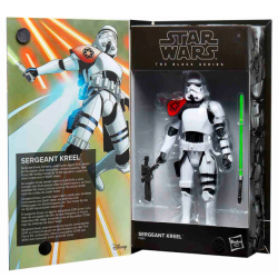 ハズブロ スター・ウォーズ ブラックシリーズ 6インチ アクションフィギュア サージェント・クリール