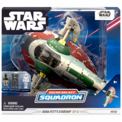 ジャズウェア スター・ウォーズ 2025 マイクロ・ギャラクシー・スコードロン スターシップクラス ボバ・フェット 's スターシップ “ファイアスプレー”