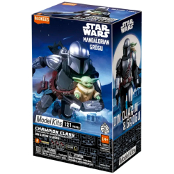スター・ウォーズ / マンダロリアン・アンド・グローグー ブロッキーズ プラスチック モデルキット チャンピオンクラス CC-05 ディン・ジャリン & グローグー
