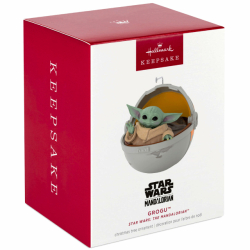 スター・ウォーズ / ザ・マンダロリアン ホールマーク オーナメント グローグー イン ホバープラム