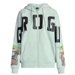 日本未発売 マンダロリアン グローグー ジップアップパーカー L スター・ウォーズ / ザ・マンダロリアン グローグー ジップアップ