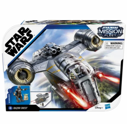ハズブロ スター・ウォーズ / ザ・マンダロリアン ミッション・フリートシリーズ ミニフィギュア&ビークルパック マンダロリアン & グローグー with レイザー・クレスト