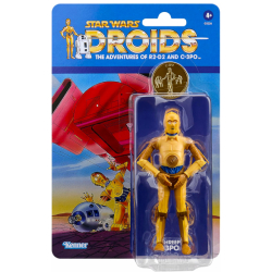 ハズブロ スター・ウォーズ ブラックシリーズ ヴィンテージパッケージ 6インチ アクションフィギュア 『ドロイドの大冒険』 C-3PO