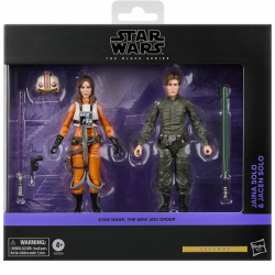 ハズブロ スター・ウォーズ ブラックシリーズ 6インチ アクションフィギュア 2パック 『ニュー・ジェダイ・オーダー』 ジェイナ・ソロ & ジェイセン・ソロ