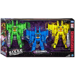 トランスフォーマー ジェネレーションズ 2019 ウォー・フォー・サイバトロン：シージ ターゲット限定 ボイジャークラス 3パック レインメーカーズ (アシッドストーム&イオンストーム&ノヴァストーム)