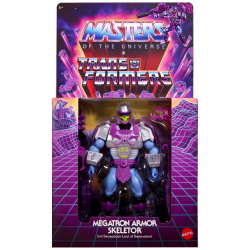 マテル トランスフォーマー x マスターズ・オブ・ユニバース コラボシリーズ 5.5インチ アクションフィギュア メガトロンアーマー スケルター