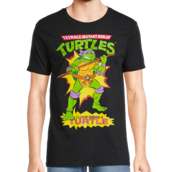 ティーンエイジ・ミュータント・ニンジャ・タートルズ オリジナルシリーズ ドナテロ ブラック Tシャツ