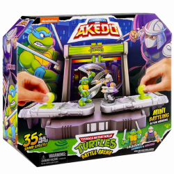 ティーンエイジ・ミュータント・ニンジャ・タートルズ オリジナルシリーズ x レジェンド・オブ・アケド バトルアリーナ プレイセット with レオナルド & シュレッダー