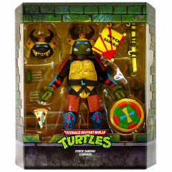  スーパー7 ティーンエイジ・ミュータント・ニンジャ・タートルズ オリジナルシリーズ 7インチ アルティメット アクションフィギュア セワー・サムライ レオナルド