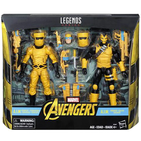 ハズブロ マーベルレジェンド 6インチ アクションフィギュア 2パック AIM サイエンティスト & ショックトルーパー