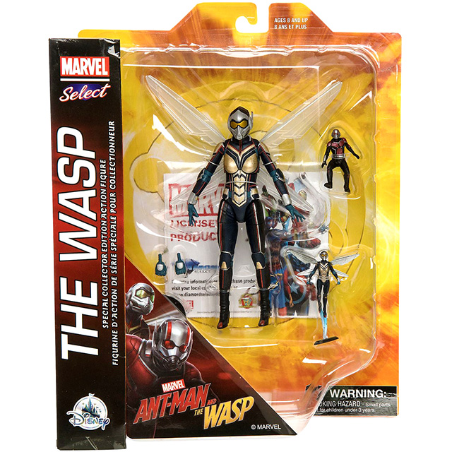 アントマン ワスプ マーベルセレクト Usディズニーストア限定 アクションフィギュア ワスプ