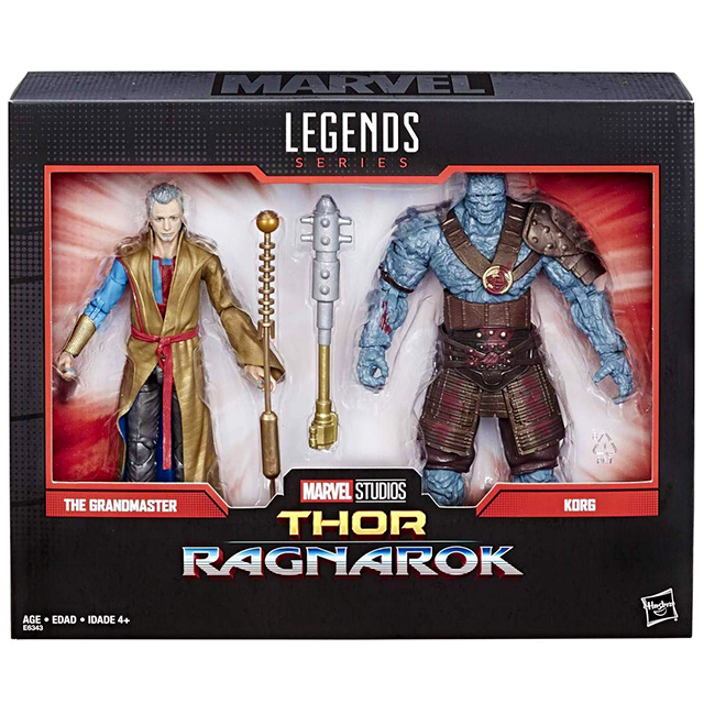ハズブロ マイティ ソー バトルロイヤル マーベルレジェンド 6インチ アクションフィギュア 2パック グランドマスター