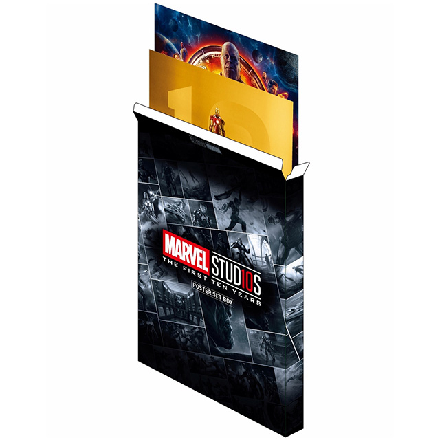 マーベルスタジオ ファースト・テン・イヤーズ MCU 10周年記念 IPO-34 B4サイズ ポスターセット