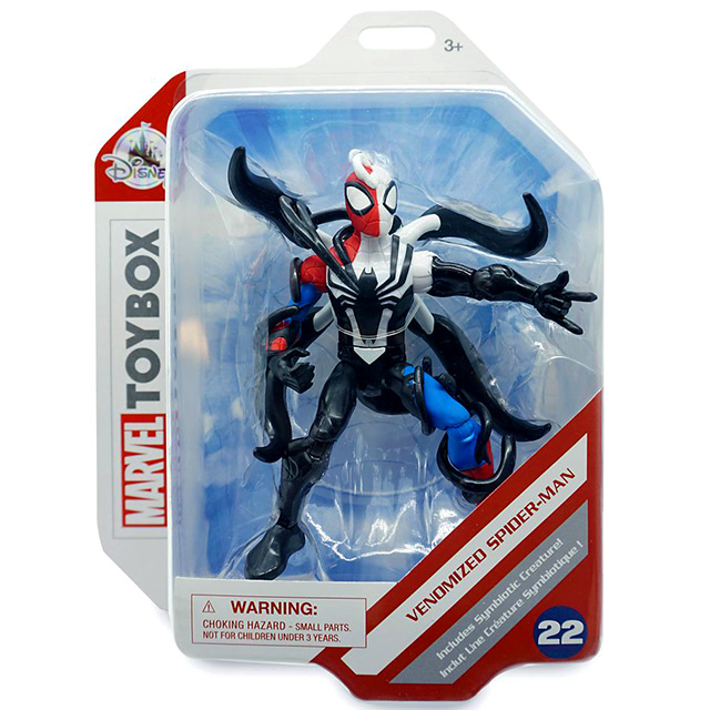 マーベルコミックス Usディズニーストア限定 トイボックス アクションフィギュア ヴェノマイズド スパイダーマン