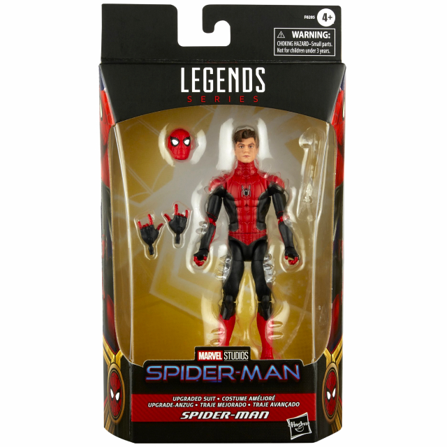 ハズブロ スパイダーマン / ノー・ウェイ・ホーム マーベルレジェンド ウォルマート限定 6インチ アクションフィギュア アップグレードスーツ スパイダーマン