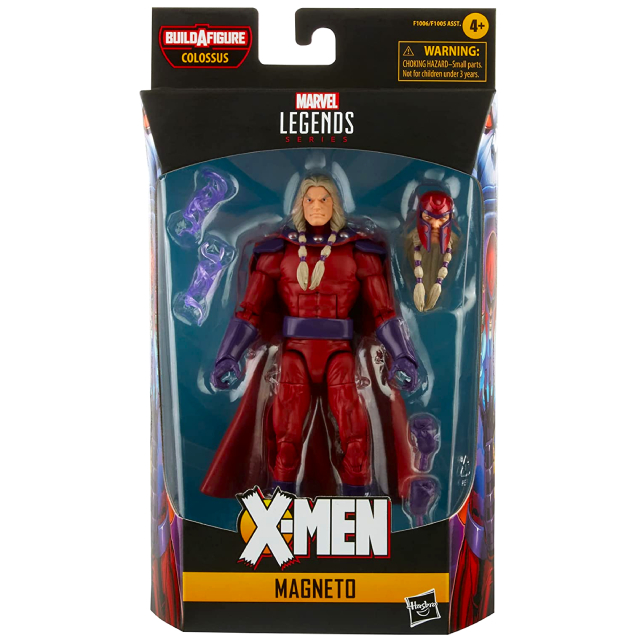ハズブロ エックスメン マーベルレジェンド 6インチ アクションフィギュア コロッサスシリーズ マグニートー