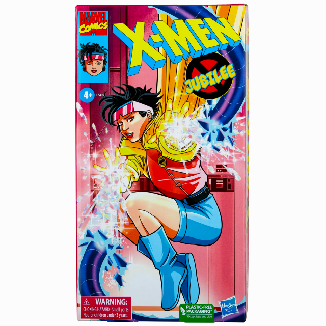 ハズブロ エックスメン アニメイテッドシリーズ マーベルレジェンド ビデオテープパッケージ 6インチ アクションフィギュア ジュビリー