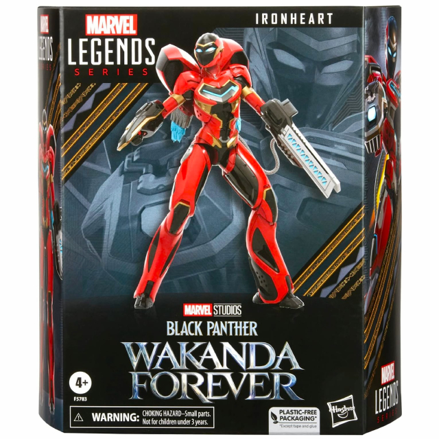 ハズブロ ブラック・パンサー / ワカンダ・フォーエバー マーベルレジェンド 6インチ アクションフィギュア デラックスパック アイアンハート